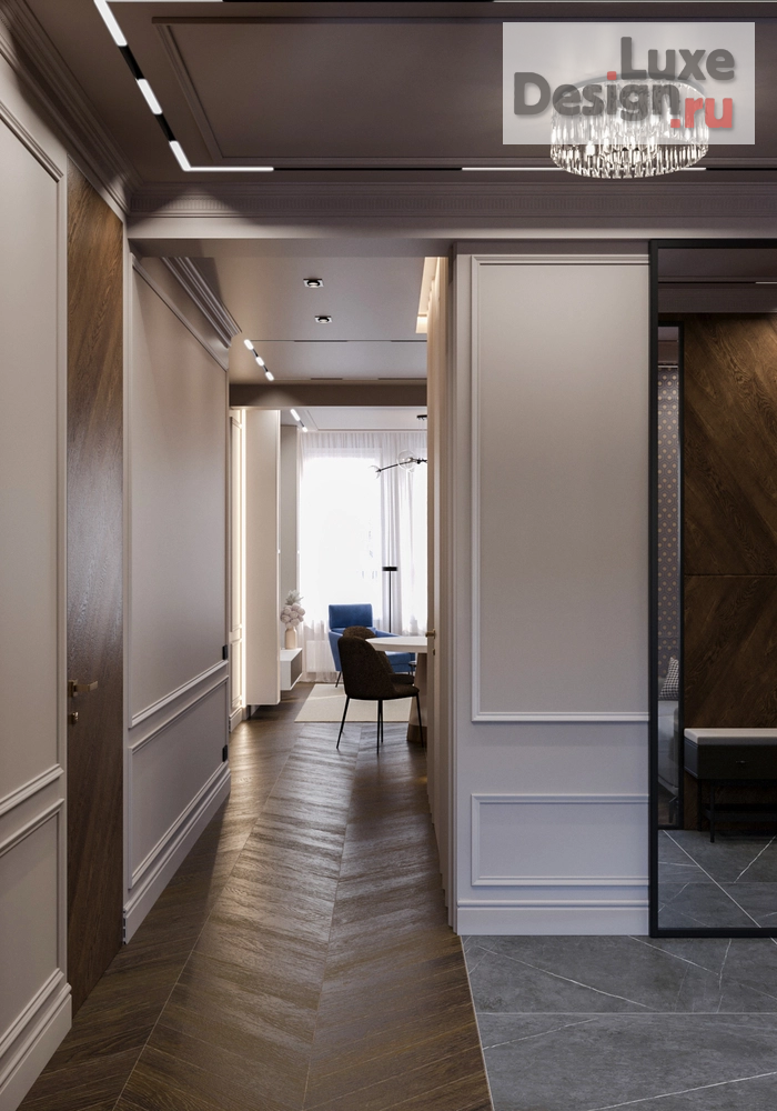 Дизайн интерьера трехкомнатной квартиры "Трёхкомнатная квартира в современном стиле" (фото 6)