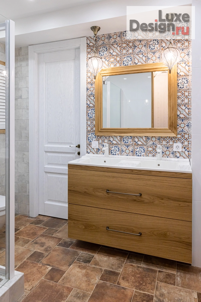 Дизайн интерьера трехкомнатной квартиры "квартира в средиземноморском стиле" (фото 12)