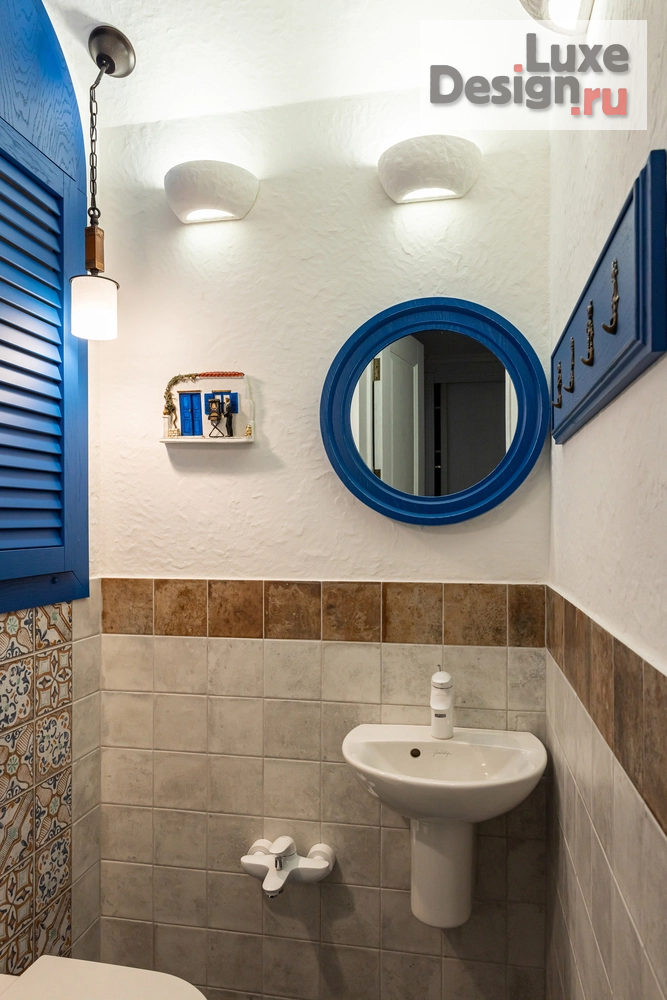 Дизайн интерьера трехкомнатной квартиры "квартира в средиземноморском стиле" (фото 17)