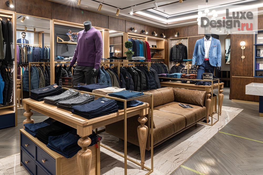 Дизайн интерьера бутика "Салон мужской одежды "Number 5"" (фото 3)