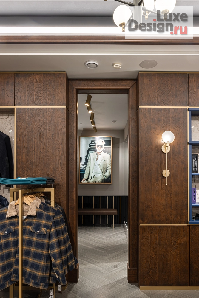 Дизайн интерьера бутика "Салон мужской одежды "Number 5"" (фото 6)