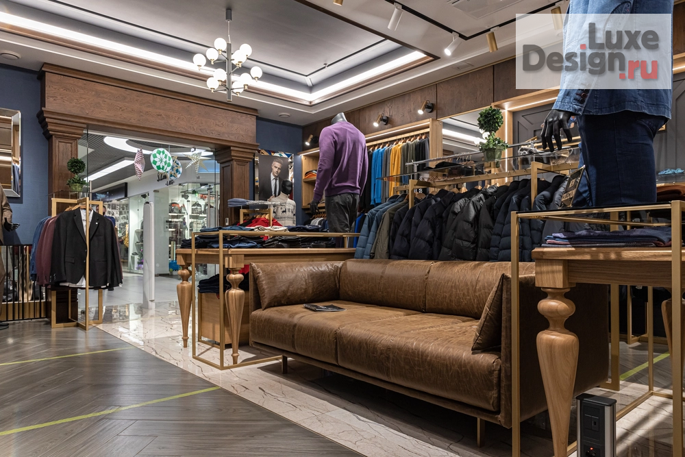 Дизайн интерьера бутика "Салон мужской одежды "Number 5"" (фото 10)