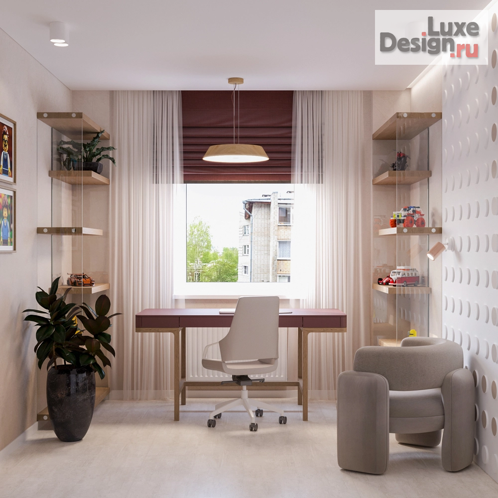 Дизайн интерьера трехкомнатной квартиры "Трёхкомнатная квартира в современном стиле" (фото 5)