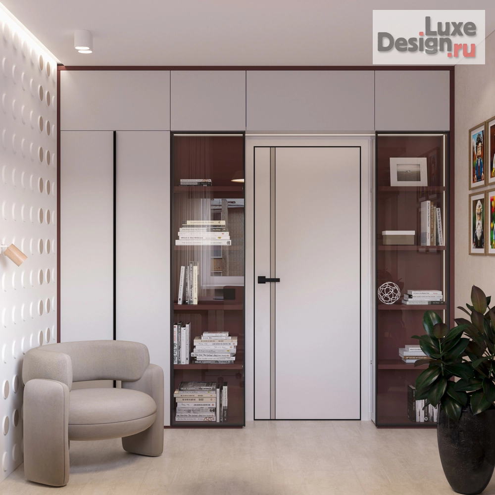 Дизайн интерьера трехкомнатной квартиры "Трёхкомнатная квартира в современном стиле" (фото 6)