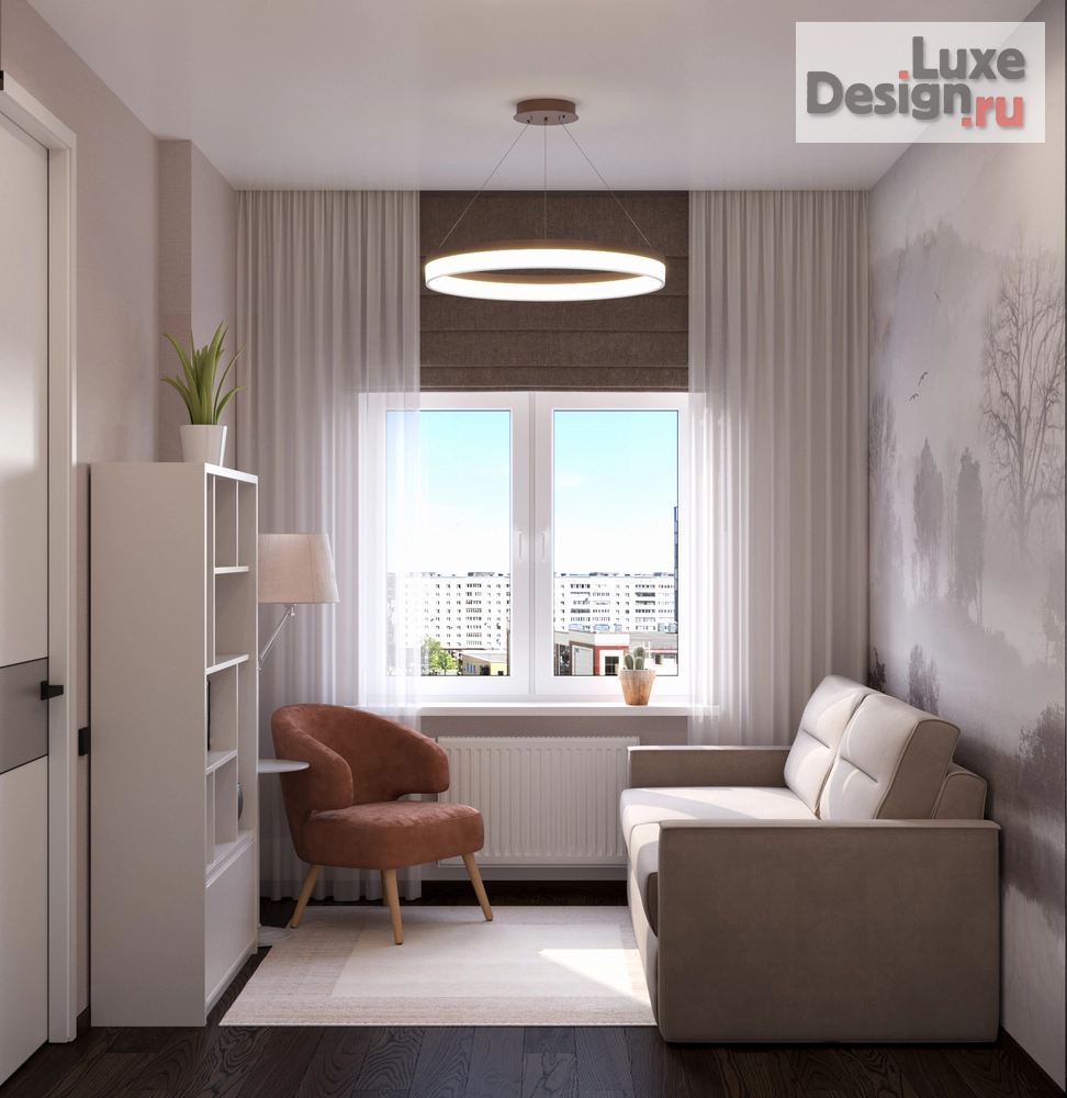 Дизайн интерьера трехкомнатной квартиры "Трёхкомнатная квартира в ЖК Булычёв" (фото 10)