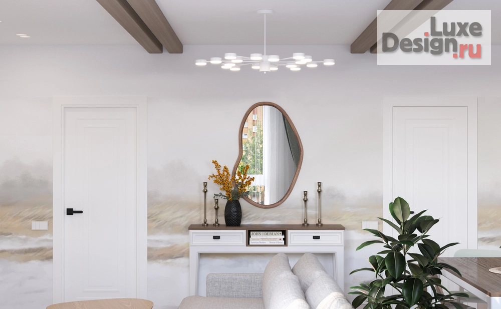 Дизайн интерьера трехкомнатной квартиры "Трёхкомнатная квартира в скандинавском стиле" (фото 6)