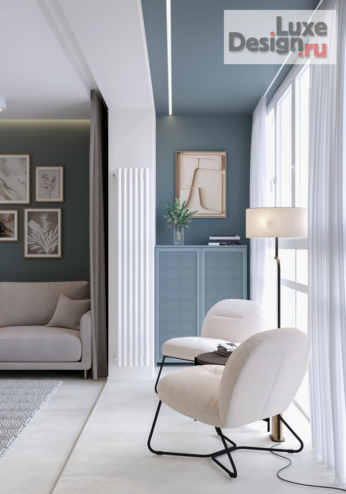 Дизайн интерьера трехкомнатной квартиры "Трёхкомнатная квартира в современном стиле" (фото 9)