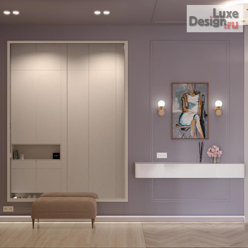 Дизайн интерьера трехкомнатной квартиры "Трёхкомнатная квартира в ЖК Булычёв" (фото 7)