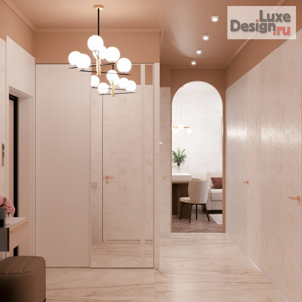 Дизайн интерьера двухкомнатной квартиры "Проект двухкомнатной квартиры в ЖК Булычёв" (фото 11)