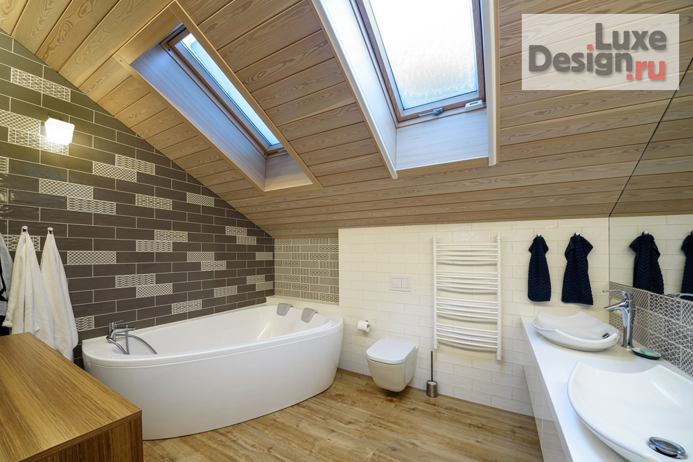 Дизайн интерьера загородного дома "Загородный дом из бруса" (фото 10)