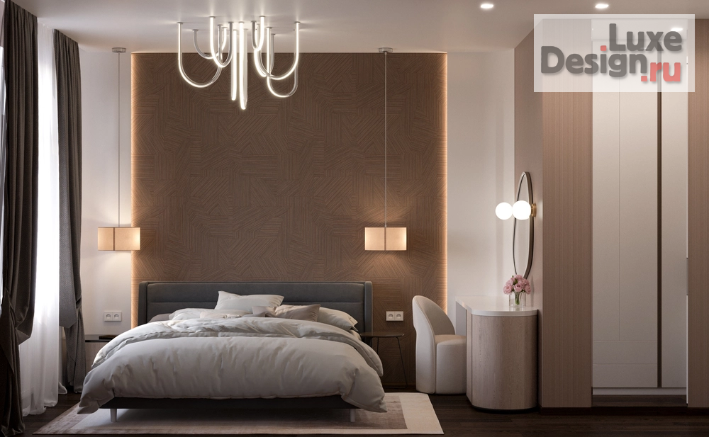 Дизайн интерьера трехкомнатной квартиры "Трёхкомнатная квартира в ЖК Булычёв" (фото 12)