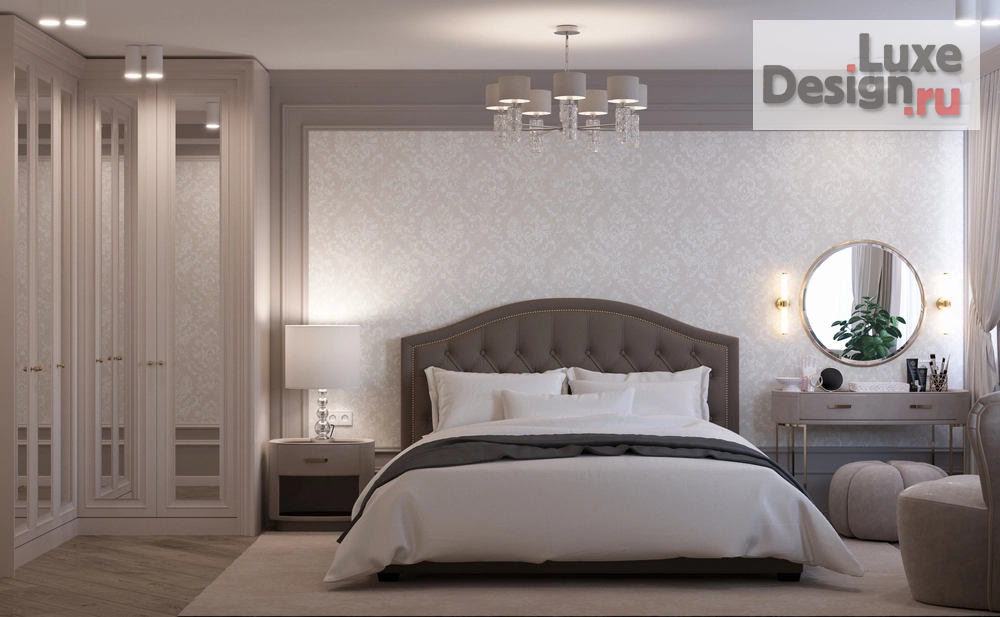 Дизайн интерьера трехкомнатной квартиры "Трёхкомнатная квартира в классическом стиле" (фото 8)