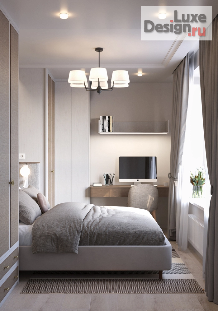 Дизайн интерьера трехкомнатной квартиры "Трёхкомнатная квартира в скандинавском стиле" (фото 9)