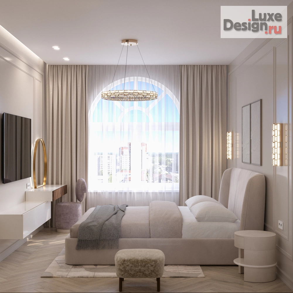 Дизайн интерьера трехкомнатной квартиры "Трёхкомнатная квартира в ЖК Булычёв" (фото 13)