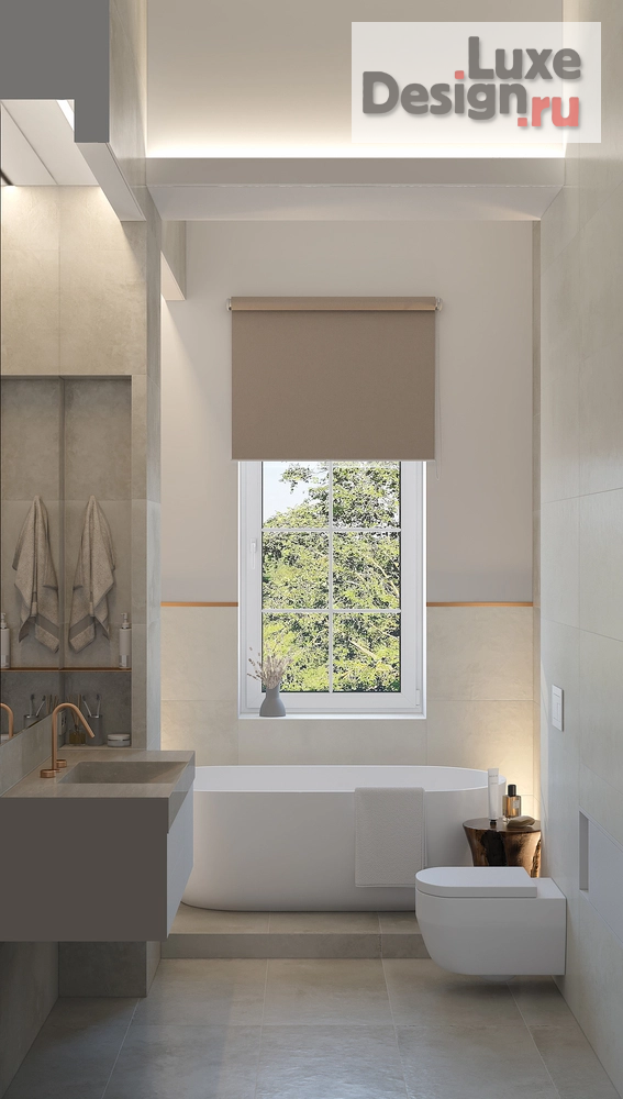 Дизайн интерьера трехкомнатной квартиры "Интерьер трёхкомнатной квартиры в строгом минимализме " (фото 14)