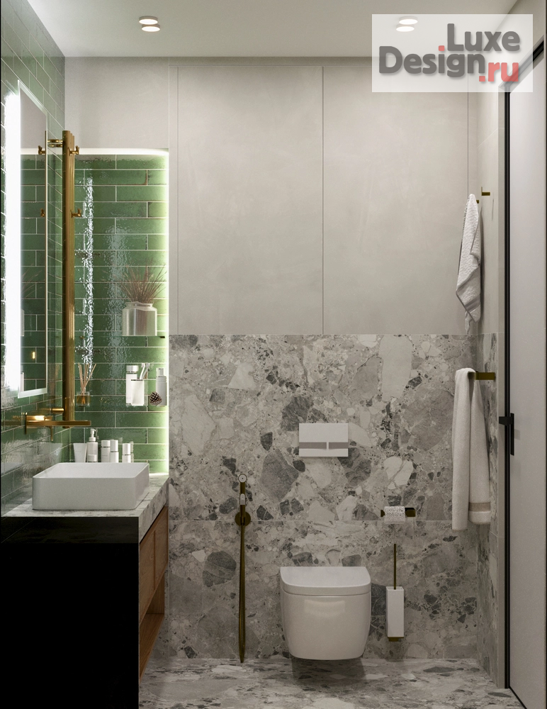 Дизайн интерьера двухкомнатной квартиры "Двухкомнатная квартира в ЖК Метроград" (фото 4)