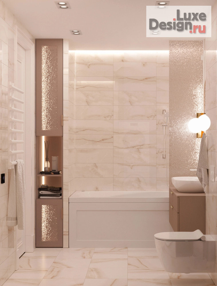 Дизайн интерьера трехкомнатной квартиры "Трёхкомнатная квартира в классическом стиле" (фото 10)