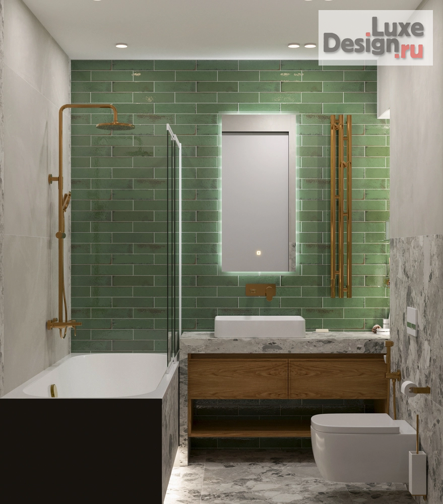 Дизайн интерьера двухкомнатной квартиры "Двухкомнатная квартира в ЖК Метроград" (фото 5)