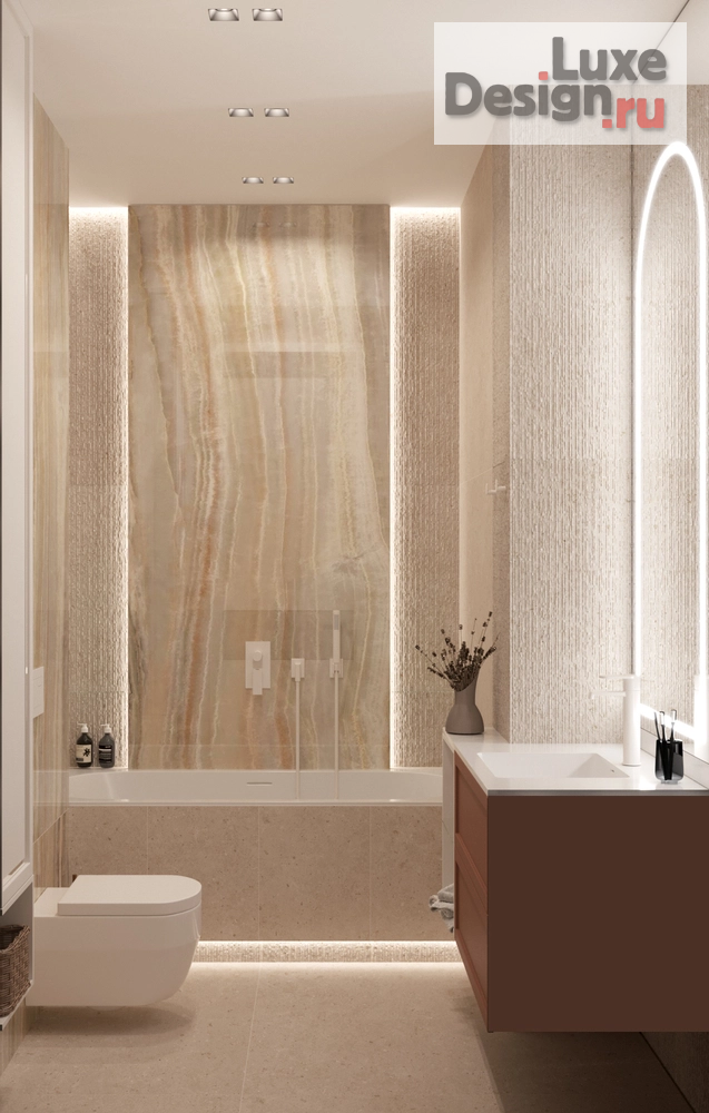 Дизайн интерьера трехкомнатной квартиры "Трёхкомнатная квартира в ЖК Булычёв" (фото 13)