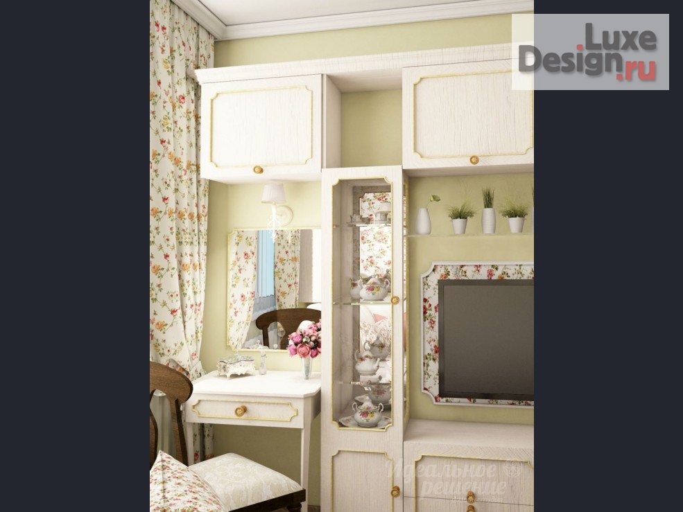 Дизайн интерьера комнаты "Проект спальни" (фото 2)